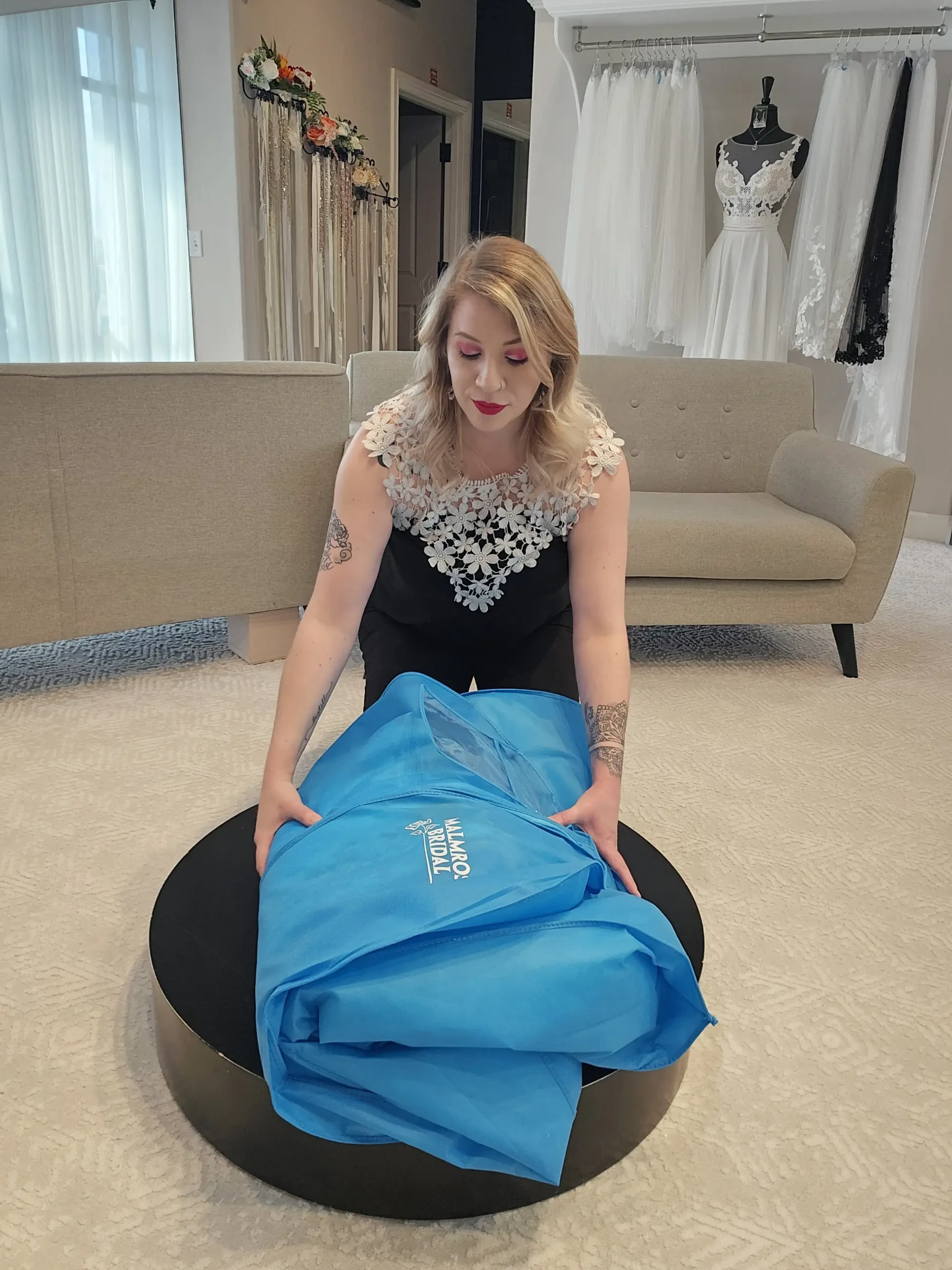 Winter destination weddings: How to travel with your gown Image