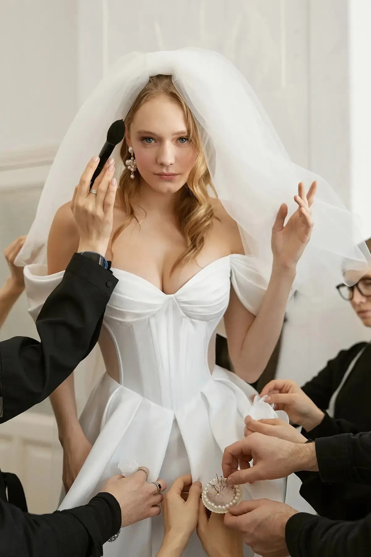 Taking Care of Yourself and your Gown on your Wedding Day Image