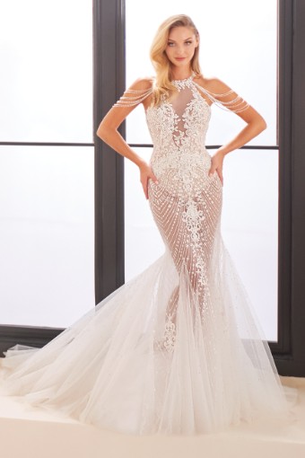 Enchanting by Mon Cheri Style #221155 #5 Diamond White thumbnail