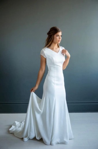 The Modest Bridal Collection Style #Kinsley MBC7214 #0 default thumbnail