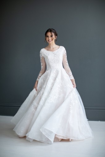 Barbie Anne Bridal Style #MBC7237 #0 default Ivory/Oyster thumbnail