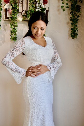 Malmrose Bridal Style #VegaModest #2 Milk thumbnail