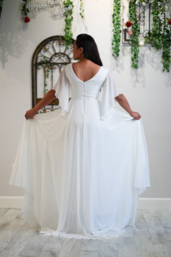 Malmrose Bridal Style #GinnyDModest #3 default Milk thumbnail
