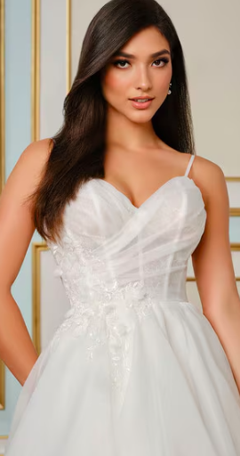 Malmrose Bridal Style #M2011 #2 default Ivory thumbnail
