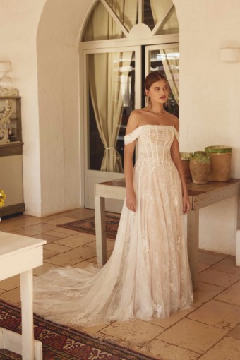 Lillian West Style #66395 #8 default Ivory/Ivory/Latte thumbnail