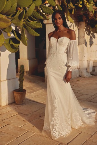 Lillian West Style #66385 #6 Ivory/Ivory/Latte thumbnail