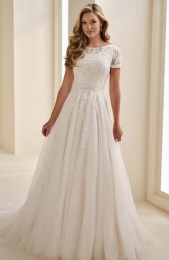 Modest Style #MOD341 #0 default Ivory thumbnail