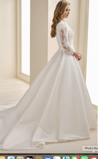 Modest Style #Mod343 #1 Diamond White thumbnail