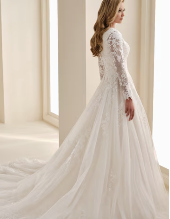 Modest Style #MOD346 #1 Ivory thumbnail