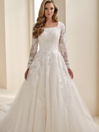 Modest Style #MOD346 #0 default Ivory thumbnail