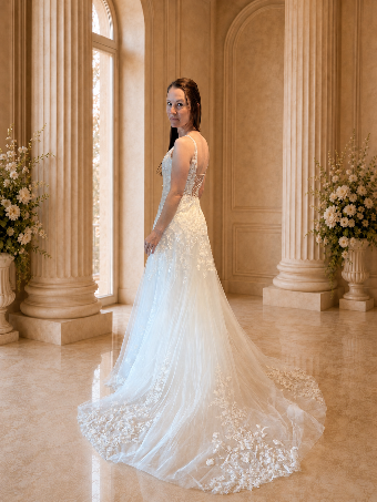 Malmrose Bridal Style #M2205 #3 Diamond White thumbnail