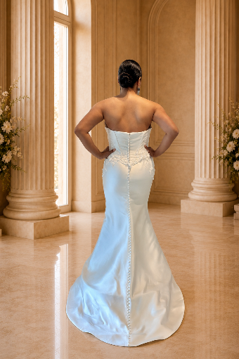Malmrose Bridal Style #M2211 #3 Diamond White thumbnail