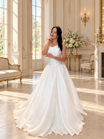 Malmrose Bridal Style #8444 #2 Ivory thumbnail