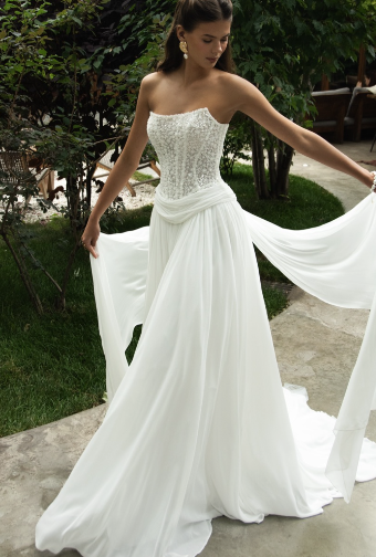 Malmrose Bridal Style #Adella Skirt #0 default Milk thumbnail